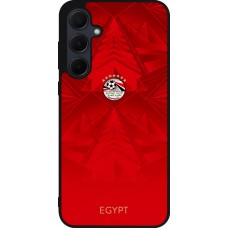 Samsung Galaxy A56 Case Hülle - Silikon schwarz Ägypten 2026 personalisierbares Fussballtrikot