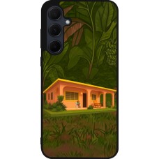 Samsung Galaxy A56 Case Hülle - Silikon schwarz Benitos house DTMF