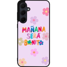 Samsung Galaxy A56 Case Hülle - Silikon schwarz Karol G Manana sera bonito