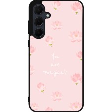 Samsung Galaxy A56 Case Hülle - Silikon schwarz Mom 2023 your are magical