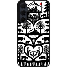 Samsung Galaxy A56 Case Hülle - Silikon schwarz Poya Schweiz 2