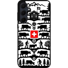 Samsung Galaxy A56 Case Hülle - Silikon schwarz Poya Schweiz 3