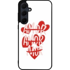 Samsung Galaxy A56 Case Hülle - Silikon schwarz Saint Valentines Day 26 Amor