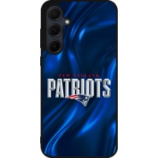 Samsung Galaxy A56 Case Hülle - Silikon schwarz Super Bowl 26 Patriots 2