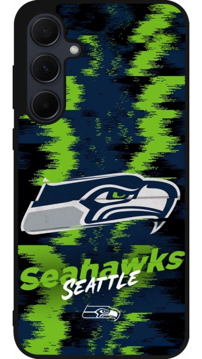 Samsung Galaxy A56 Case Hülle - Silikon schwarz Super Bowl 26 Seattle 2