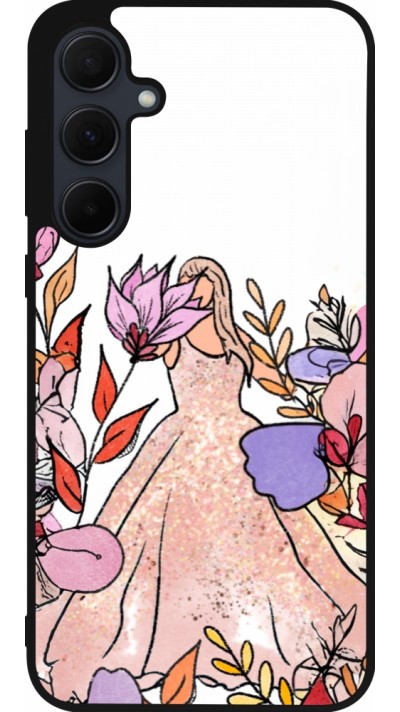 Samsung Galaxy A56 Case Hülle - Silikon schwarz Taylor Swift Sketch - White