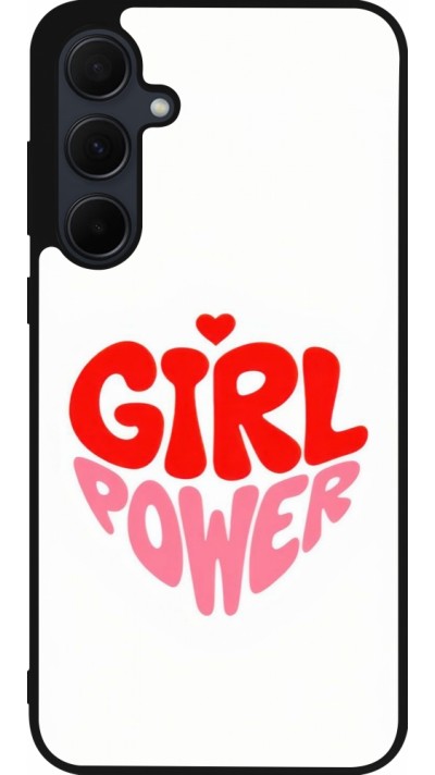 Samsung Galaxy A56 Case Hülle - Silikon schwarz Womens day 2026 6