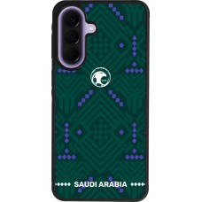Samsung Galaxy A57 5G Case Hülle - Silikon schwarz Saudi Arabien 2026 personalisierbares Fussballtrikot