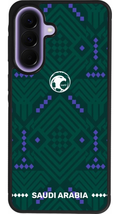 Samsung Galaxy A57 5G Case Hülle - Silikon schwarz Saudi Arabien 2026 personalisierbares Fussballtrikot
