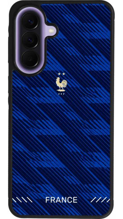 Samsung Galaxy A57 5G Case Hülle - Silikon schwarz Frankreich 2026 personalisierbares Fussballtrikot