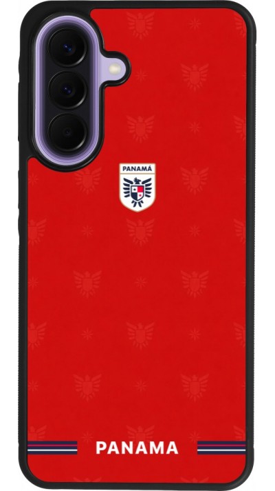Samsung Galaxy A57 5G Case Hülle - Silikon schwarz Panama 2026 personalisierbares Fussballtrikot