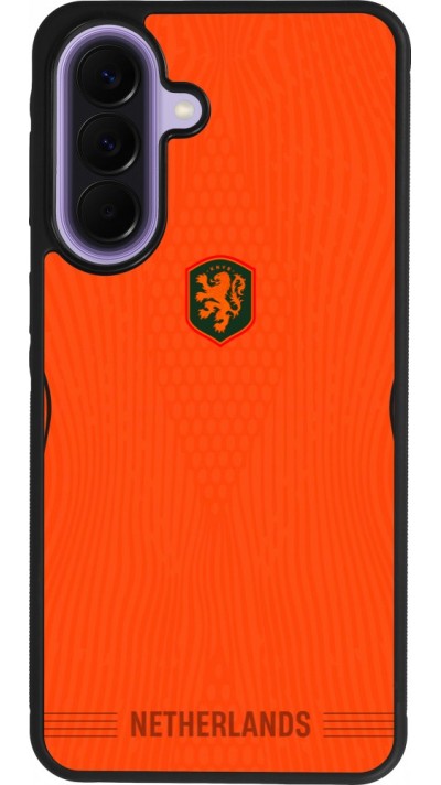 Samsung Galaxy A57 5G Case Hülle - Silikon schwarz Niederlande 2026 personalisierbares Fussballtrikot