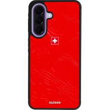 Samsung Galaxy A57 5G Case Hülle - Silikon schwarz Schweiz 2026 personalisierbares Fussballtrikot