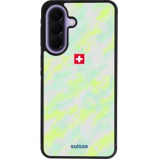 Samsung Galaxy A57 5G Case Hülle - Silikon schwarz Schweiz Away 2026 personalisierbares Fussballtrikot