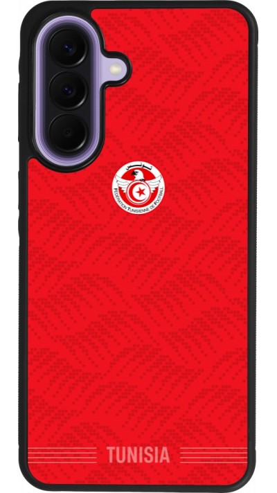 Samsung Galaxy A57 5G Case Hülle - Silikon schwarz Tunesien 2026 personalisierbares Fussballtrikot