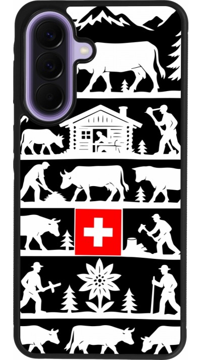 Samsung Galaxy A57 5G Case Hülle - Silikon schwarz Poya Schweiz 1 schwarz