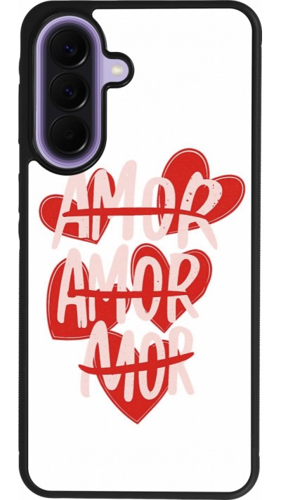 Samsung Galaxy A57 5G Case Hülle - Silikon schwarz Saint Valentines Day 26 Amor