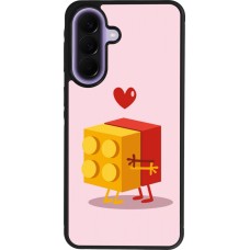 Samsung Galaxy A57 5G Case Hülle - Silikon schwarz Saint Valentines Day 26 Puzzle