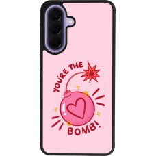 Samsung Galaxy A57 5G Case Hülle - Silikon schwarz Saint Valentines Day 26 You are the bomb