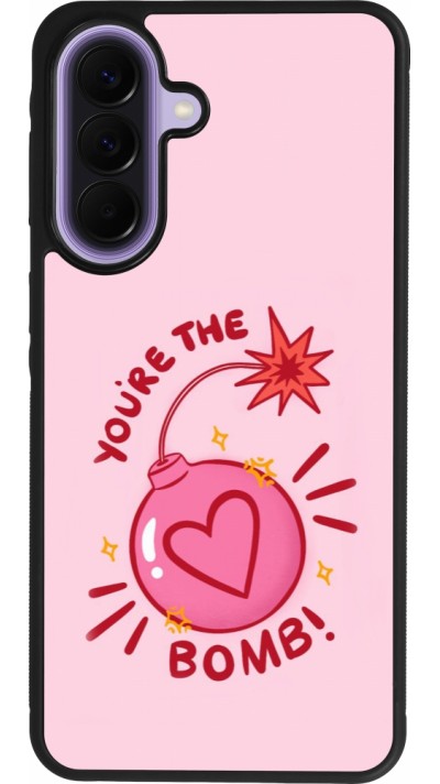 Samsung Galaxy A57 5G Case Hülle - Silikon schwarz Saint Valentines Day 26 You are the bomb