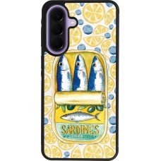 Samsung Galaxy A57 5G Case Hülle - Silikon schwarz Sardines in oil 2026