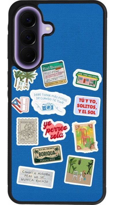 Samsung Galaxy A57 5G Case Hülle - Silikon schwarz Seals of the Dominican Republic DTMF