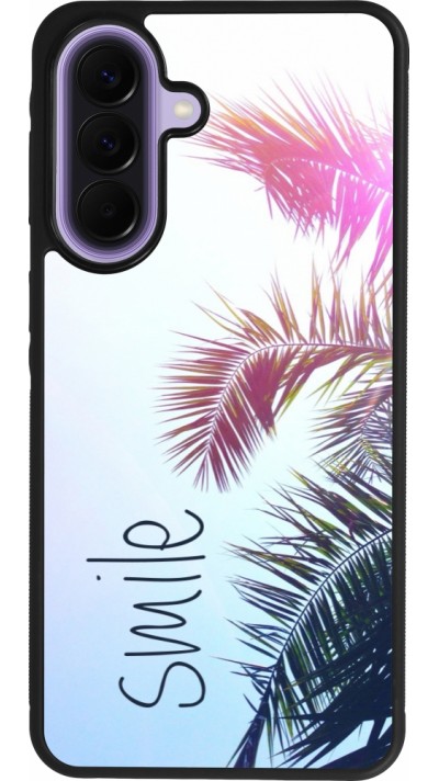 Samsung Galaxy A57 5G Case Hülle - Silikon schwarz Smile 05
