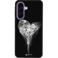Samsung Galaxy A57 5G Case Hülle - Silikon schwarz Valentine 2022 Black Smoke