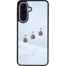 Samsung Galaxy A57 5G Case Hülle - Silikon schwarz Winter 22 ski lift