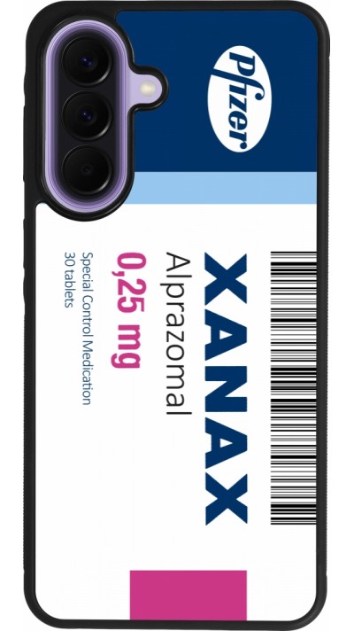 Samsung Galaxy A57 5G Case Hülle - Silikon schwarz Xanax Alprazolam 2025