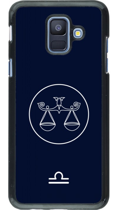 Samsung Galaxy A6 Case Hülle - Astrologie Waage