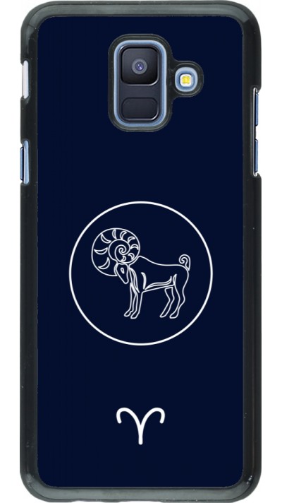 Samsung Galaxy A6 Case Hülle - Astrologie Widder