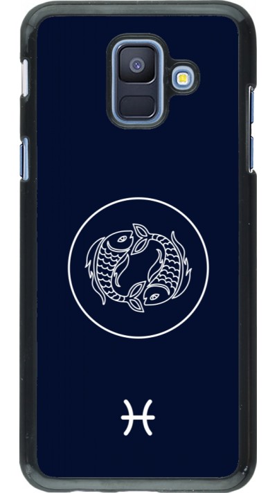 Samsung Galaxy A6 Case Hülle - Astrologie Fische