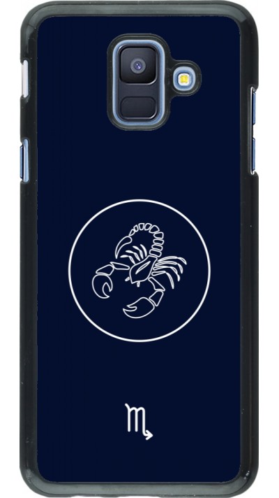 Samsung Galaxy A6 Case Hülle - Astrologie Skorpion