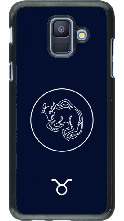 Samsung Galaxy A6 Case Hülle - Astrologie Stier