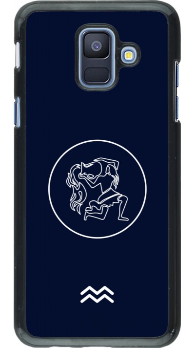 Samsung Galaxy A6 Case Hülle - Astrologie Wassermann