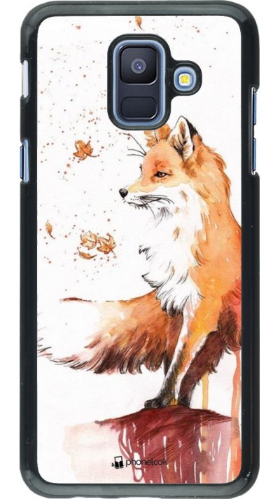 Coque Samsung Galaxy A6 - Autumn 21 Fox