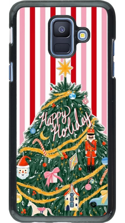 Coque Samsung Galaxy A6 - Christmas 25 Happy Holiday