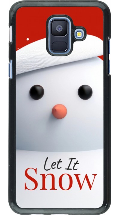 Coque Samsung Galaxy A6 - Christmas 25 Xmas Snowman