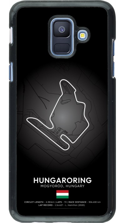 Samsung Galaxy A6 Case Hülle - F1 Track 2025 Hungary