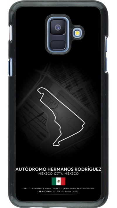 Samsung Galaxy A6 Case Hülle - F1 Track 2025 Mexico