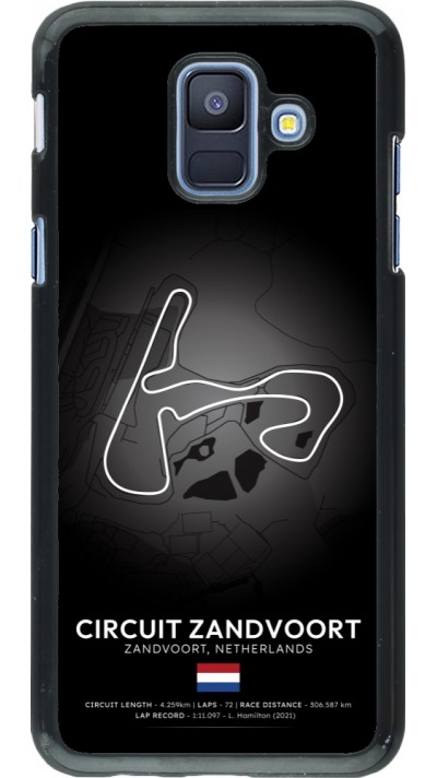 Samsung Galaxy A6 Case Hülle - F1 Track 2025 Netherlands