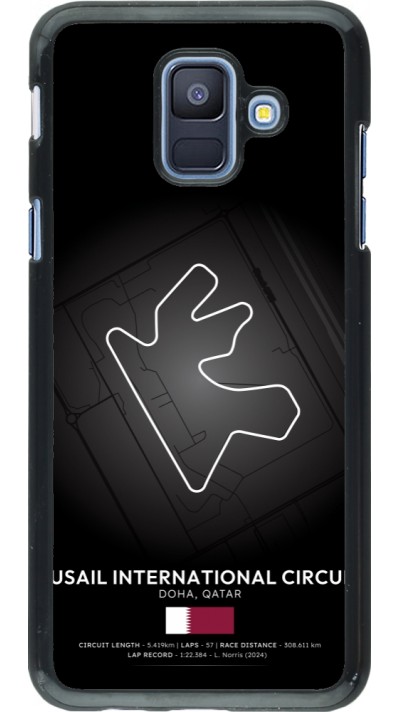 Samsung Galaxy A6 Case Hülle - F1 Track 2025 Qatar