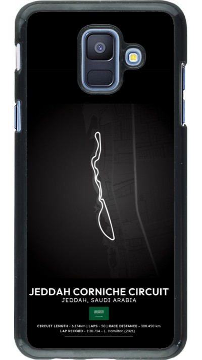 Samsung Galaxy A6 Case Hülle - F1 Track 2025 Saudi Arabia