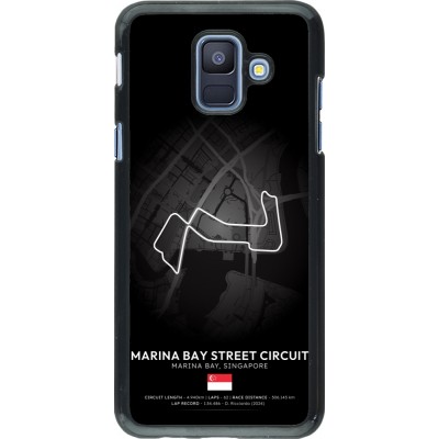 Samsung Galaxy A6 Case Hülle - F1 Track 2025 Singapore
