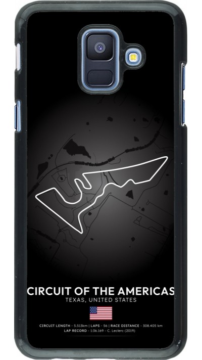 Samsung Galaxy A6 Case Hülle - F1 Track 2025 United States