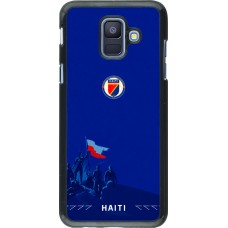 Samsung Galaxy A6 Case Hülle - Haiti 2026 personalisierbares Fussballtrikot