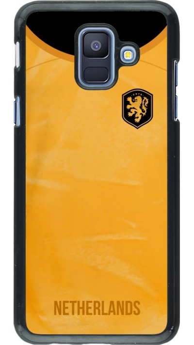Coque Samsung Galaxy A6 - Maillot de football Pays-Bas 2022 personnalisable