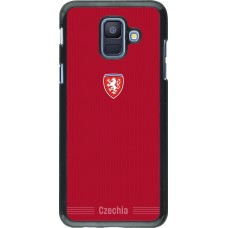 Samsung Galaxy A6 Case Hülle - Tschechische Republik 2026 personalisierbares Fussballtrikot