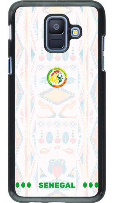 Coque Samsung Galaxy A6 - Maillot de football Sénégal 2026 personnalisable
